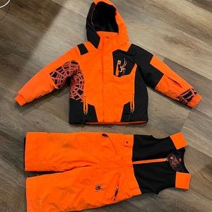Spyder kids Ski Jacket and Bib Pants set 3T